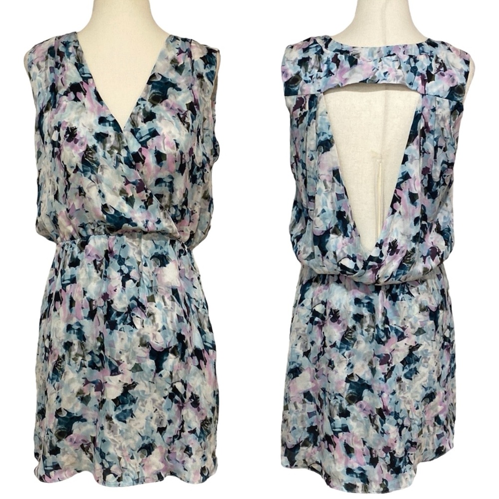 Parker Floral Open Back Dress